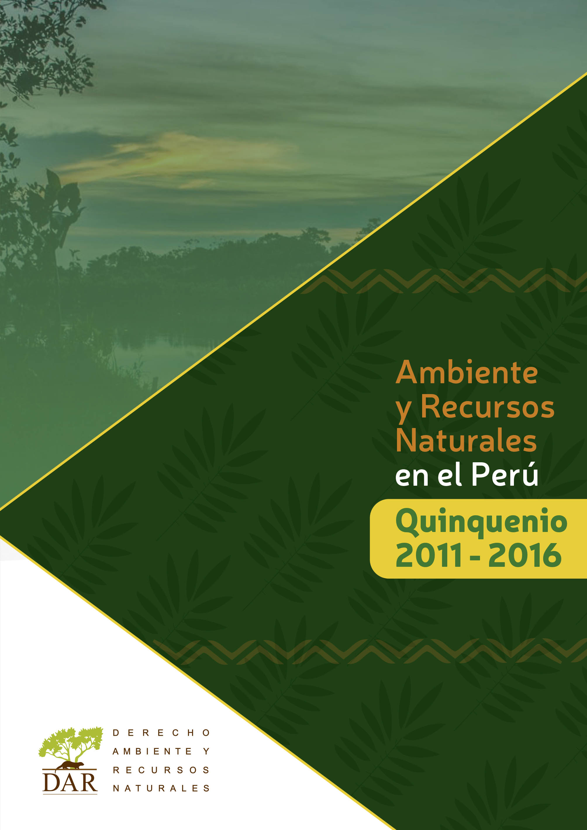 Ambiente y Recursos Naturales en el Perú: Quinquenio 2011 - 2016.