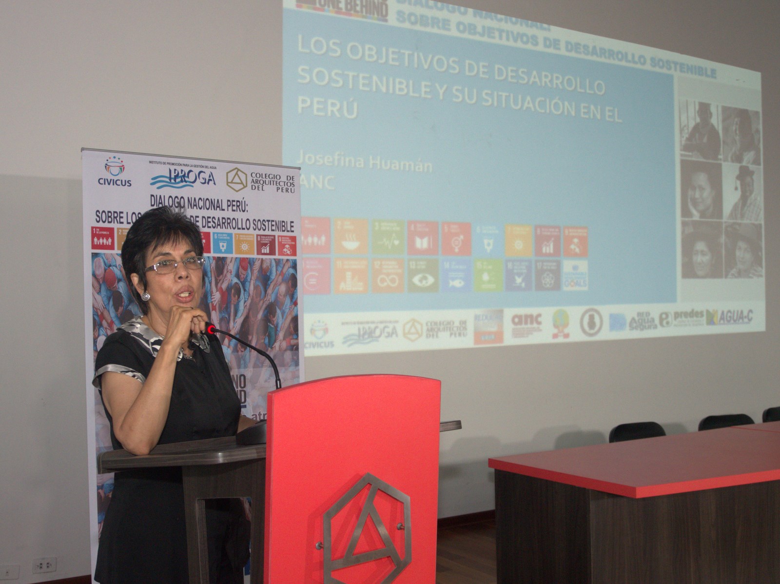 Josefina Huamán -ANC