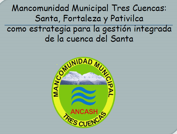 Problemática del agua en la cuenca del Santa