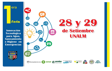 Feria Innovacion Tecnologica en Agua y Saneamiento para Emergencias