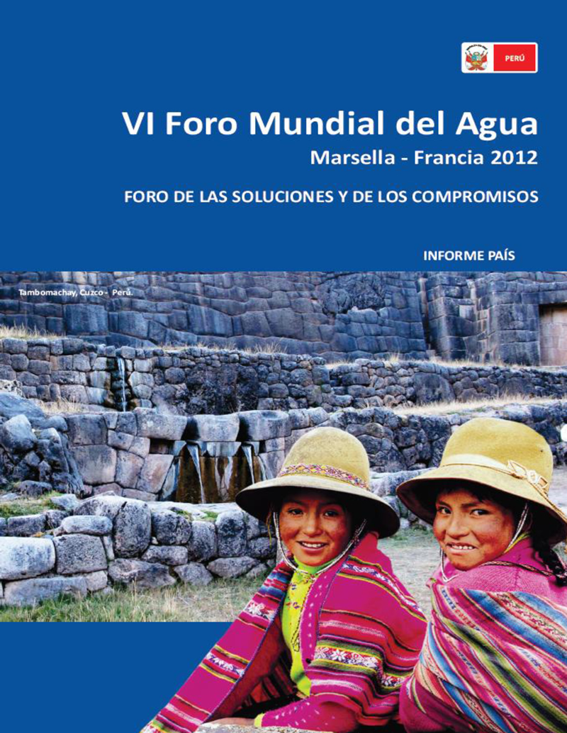 INFORME PAIS: VI FORO MUNDIAL DEL AGUA SOLUCIONES Y COMPROMISOS