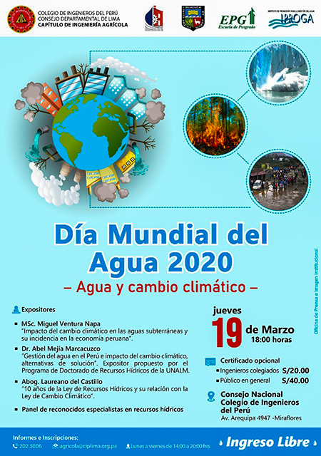 DIA MUNDIAL DEL AGUA 2020