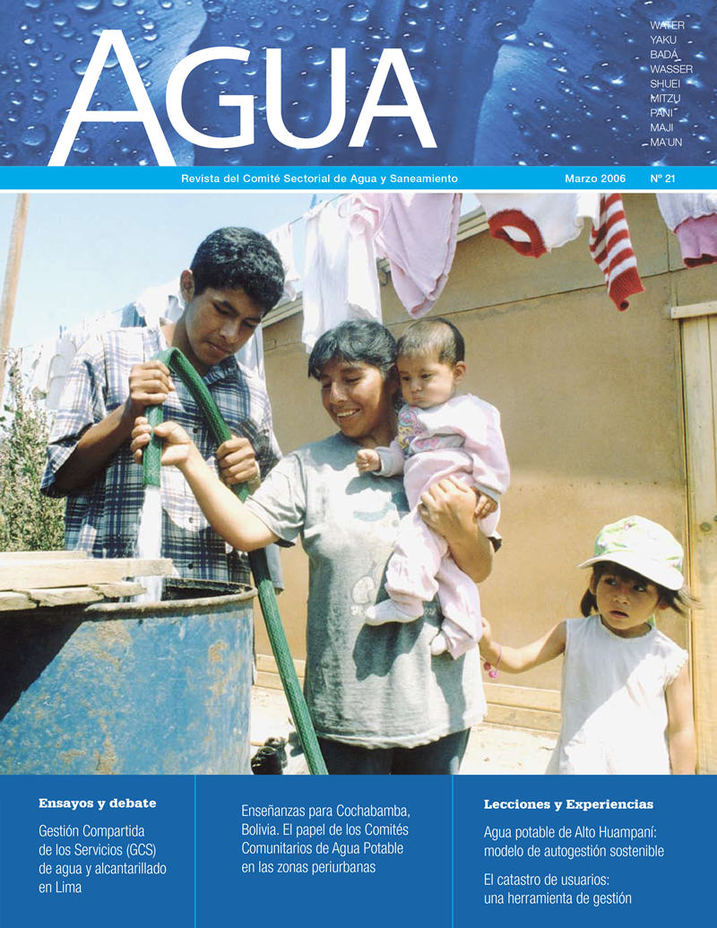 Revista Agua N° 21 - BVSDE PAHO