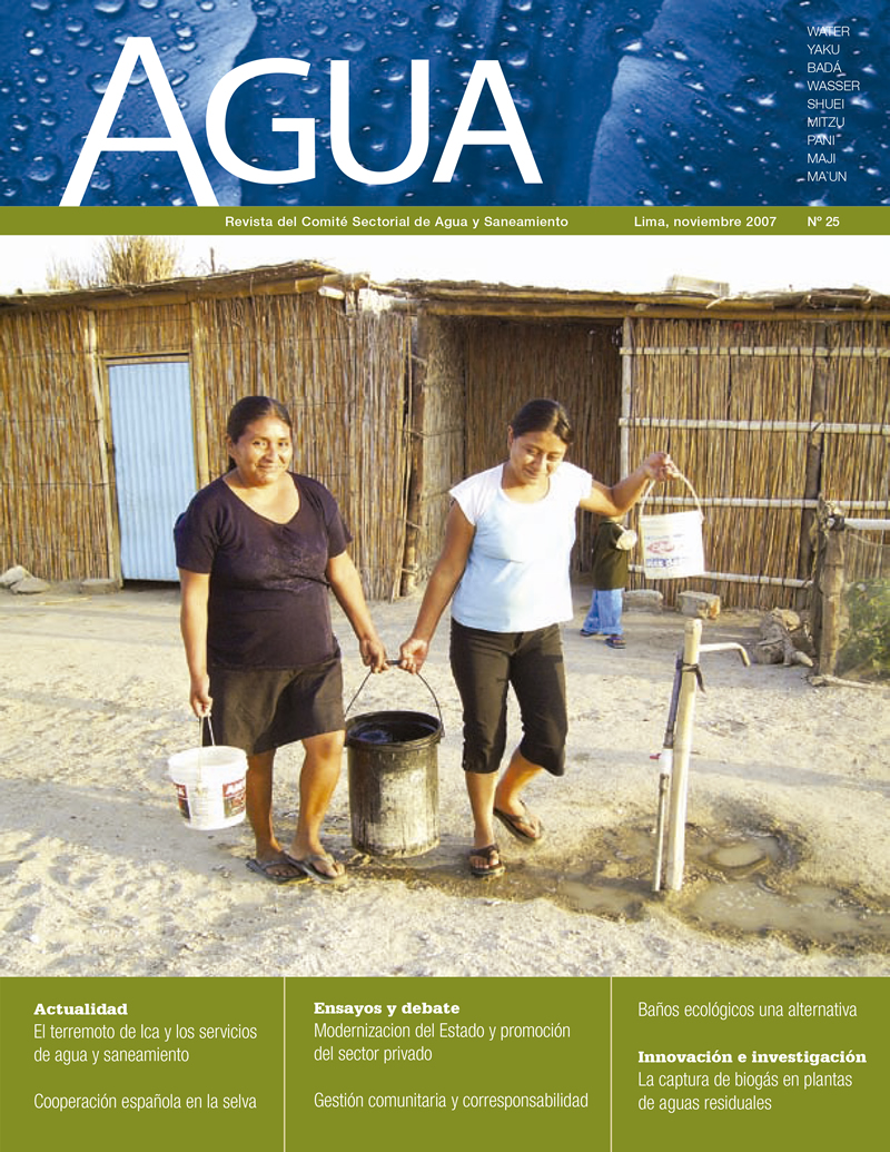 Revista Agua N° 25 - BVSDE PAHO