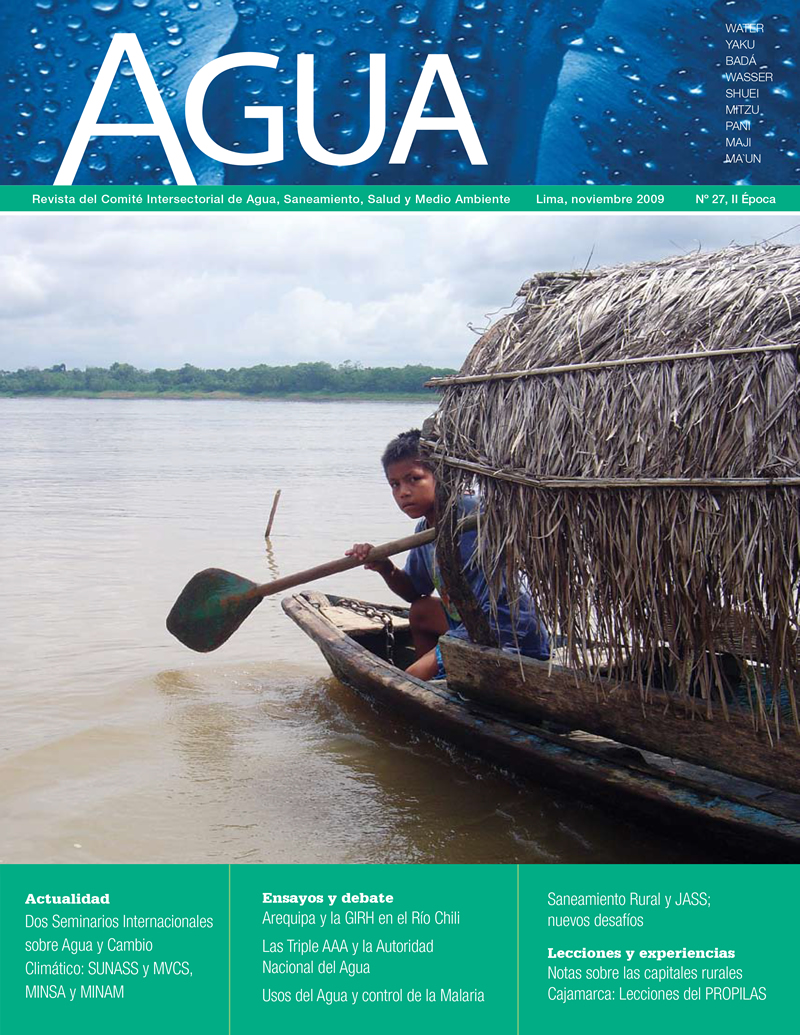 Revista Agua N° 27 - BVSDE PAHO