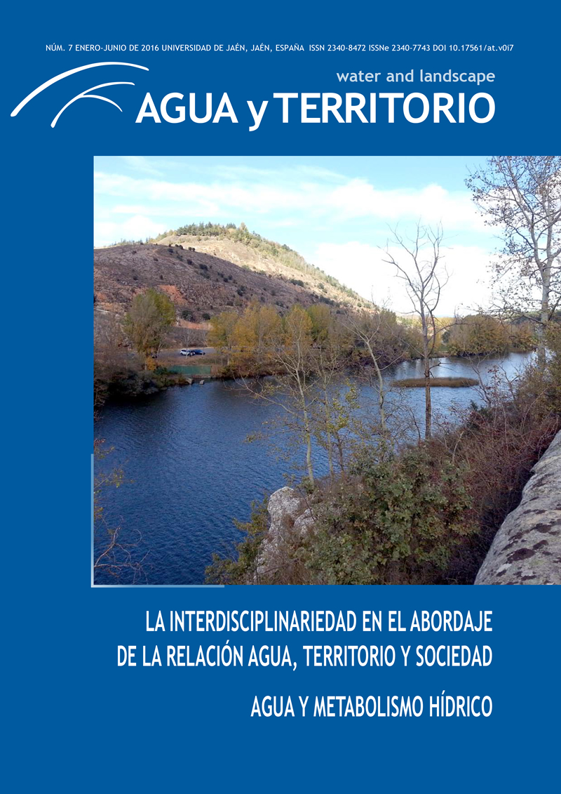 Revista Agua y Territorio N° 7