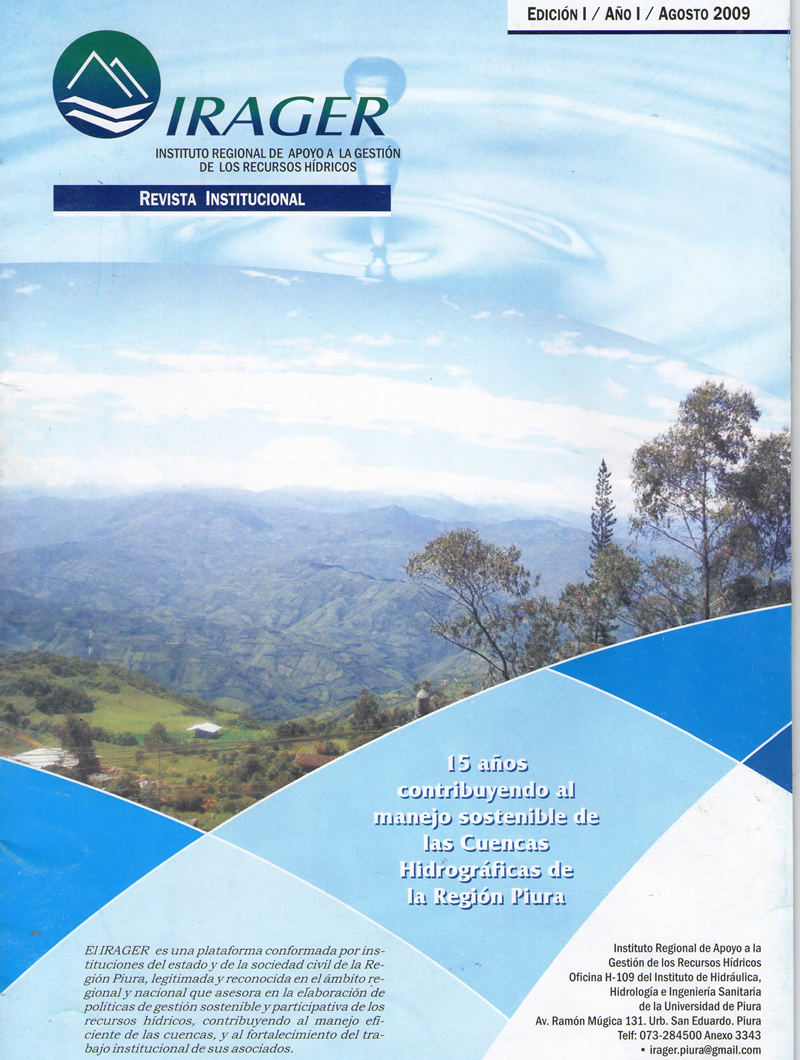 Revista IRAGER N° 1