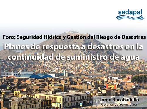 Ing. Jorge Rucoba Tello